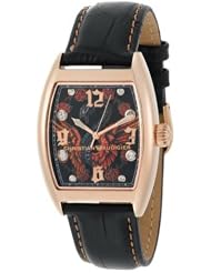 Christian Audigier Unisex INT-310 Intensity Bird Cage, Rose Ion-Plating Rose Gold Watch