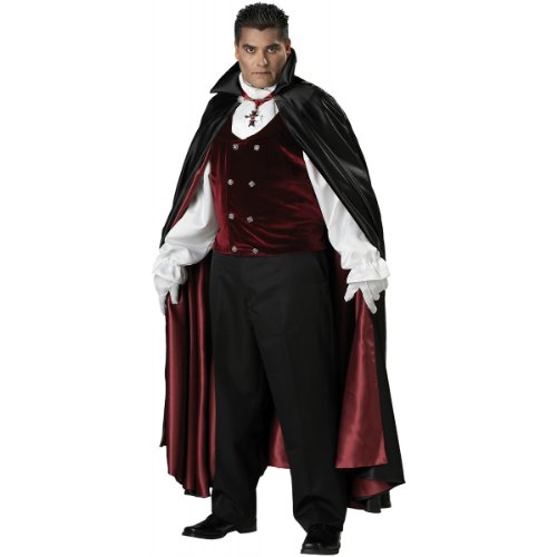 Plus Size Super Deluxe Gothic Vampire Costume - Mens XXXL (54-56)