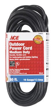 : Ace Landscape Extension Cord (OUSJT163050BL)