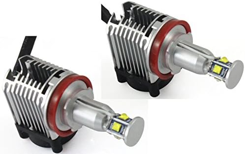 New 2014 Model NiteVantage BMW 40W H8 CREE LED Bright White 6000K Angel Eye Halo Lights With Fan E87/E82/E92/E93/E70/E71/E60/E61/E90/E63