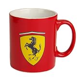 フェラーリ スクデット マグカップ レッドの画像