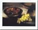 Grapes and Apples Art Print Poster By Thomas Kettler, 12 " x 9.5 "