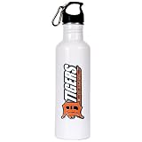Detroit Tigers MLB 26oz White Stainless Steel Water Bottle