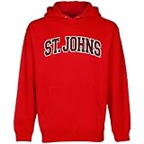 NCAA St. John's Red Storm Arch Applique Pullover Hoodie - Red