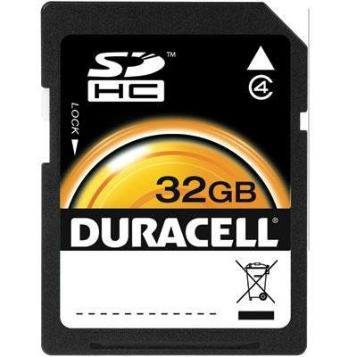 Duracell 32 GB Class 4 Secure Digital Card DU-SD-32GB-R