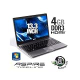 Acer Aspire Timeline AS3810T-8737 13.3-Inch Brushed Aluminum Laptop - Over 8 Hours of Battery Life
