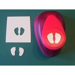 HEYDA Motiv-Locher F�sse, klein, Farbe: rot VE=1