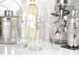 Coral Beach Fish Cut Design Martini Glass - Set of 4