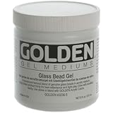 Golden Artist Colors 8 Oz Glass Bead Gel