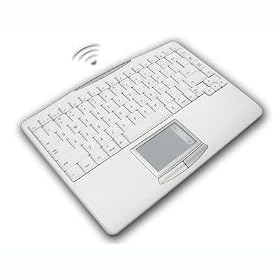 2.4GHZ Rf Wrls Mac Touchpad Keyb Cirque 2BTN Touchpad White