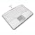 2.4GHZ Rf Wrls Mac Touchpad Keyb Cirque 2BTN Touchpad White