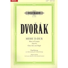 Messe D-Dur op. 86: f�r gemischten Chor, Soli und Orgel oder Orchester / Orgelfassung mit Klavierauszug der Orchesterfassung