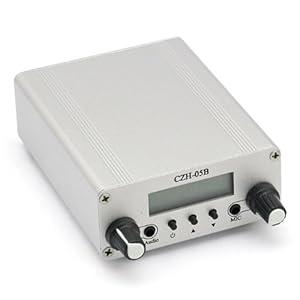 SainSonic 0.5W Long Range (10km) Dual Mode Stereo Broadcast Home FM Transmitter with Antenna