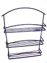 Wall Mount Spice Rack - Black