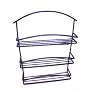 Wall Mount Spice Rack - Black