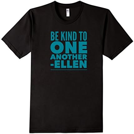 Men's Be Kind To One Another Inspirational T-shirt 2XL Black