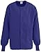Medline 8832JPPM ComfortEase Crew Neck Warm up Scrub Jackets, Unisex, Medium, Purple