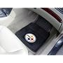 Pittsburgh Steelers 2 PIECE RUBBER/VINYL CAR/TRUCK/AUTO FLOOR MATS