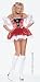 Adult 2 Pc. Alpine Girl Bustier Dress Costume in Size Medium