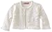 Pink Angel Baby-girls Newborn Ruffle Sweater, White, 6-9 Months