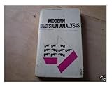 Modern decision analysis : selected readings