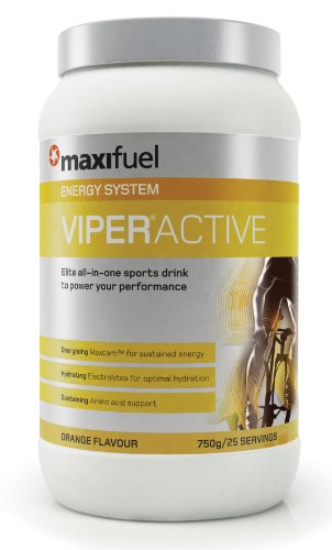 Maxifuel Viper Active 750 g Raspberry Energy Drink Powder