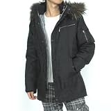 (ルイス シャブロン)LOUIS CHAVLON ライナー着脱 4WAY ボンディング ジャケット + キルティング ブルゾン (CHECK/BLACK)
