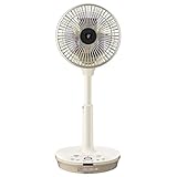 SHARP プラズマクラスター搭載 コードレス 3Dファン ベージュ系 PJ-E2DBG-C