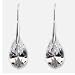 Acosta - Cristal facetté - Argent Coloré - Boucles d'oreille - Bijoux Fantaisie