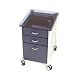 INNOVEX KG02 Filing Cabinet, Blue Glass
