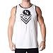 Metal Mulisha Mens Ink Tank - White X Med Size Metal Mulisha Mens Ink Tank - White X Med Size
