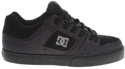 DC Men's Pure TX SE Skate Shoe,Black/Pewter,11 D US On Sale