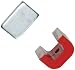 Red Cast Alnico 5 Bridge Magnet With Keeper, 1.18