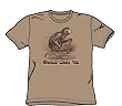 Rhesus Loves You - Adult Khaki S/S T-Shirt For Men