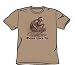 Rhesus Loves You - Adult Khaki S/S T-Shirt For Men
