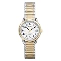 Timex Lady Large Numbers Watch with Date - Bi-Metal Expansion Band
