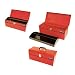 Excel TB136-Red 20-Inch Portable Steel Tool Box, Red