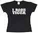 I Rode Tiger Women's Tee Shirt in 6 Colors Small thru XXL