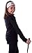 Golf Green Cotton Stretch Headband ~ Funny Girl Designs (White)