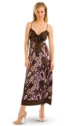 V-neck Ankle Length Empire   Waistline Silk Halter Sleeveless   Dress With a Bow(s) and a Ribbon 