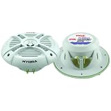 PYLE PLMRX67 250-Watt 6.5-Inch 2-Way Marine Speakers