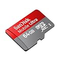 SanDisk 64GB Mobile Ultra MicroSDXC Memory Card with SD Adapter