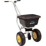 Spyker Pro Series Broadcast Spreader with Poly Hopper and Stainless Steel Frame - 50-Lb. Capacity, Model# S40-5020