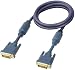 3 Meter DVI - D Kabel HQ 24+1 | vergoldete Kontakte | Dual Link|2x Ferrit - Filter