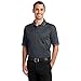Cornerstone Men's Wrinkle Resistant Pocket Polo Shirt_Char/Lt Grey_Large