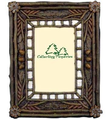 Rustic Twig & Birch Photo Frame 6x4, Horizontal or Vertical