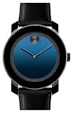 MOVADO Watch:Movado 'Large Bold' Leather Strap Watch