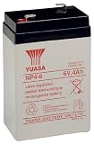 Yuasa NP4-6 Blei-Akku 6V (Faston 187-4,8mm)