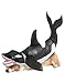 Animal Planet Orca Dog Costume, Medium, Black/White
