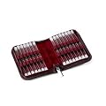 Hom�opathie Taschenapotheke Klassik mit 30 Schlaufen Leder bordeaux f�r Globuli